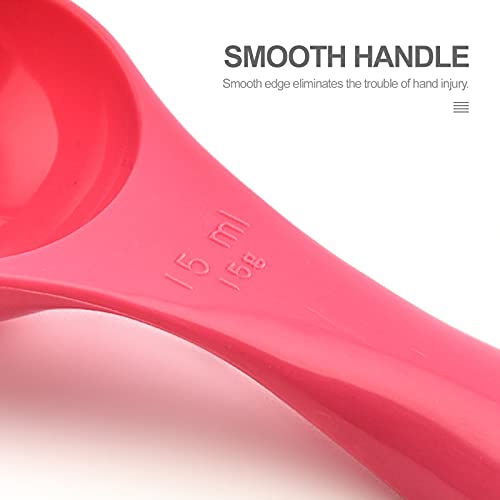 lifcasual Conjunto de colheres de medida de 5 peças para utensílios de cozinha de ingredientes secos