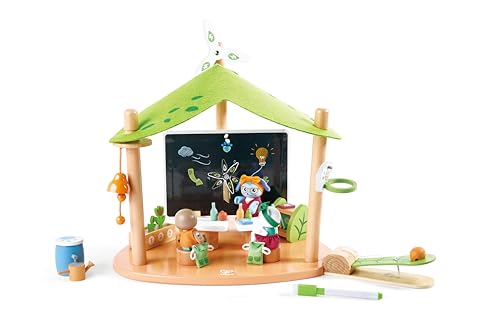 Hape Green School Doll Playset Toy