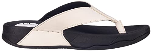 Carlton London mens White Men's Thong Sandals Flat Sandal