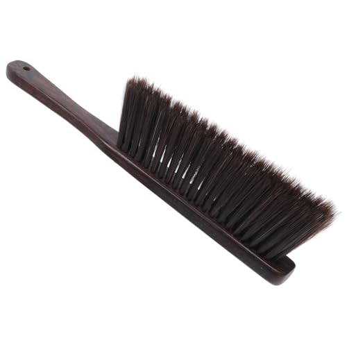Alipis Cleaning Brush Extended Handle Soft Bristle Bench Brush Wood Handle Multi-Purpose for Car Bed Furniture