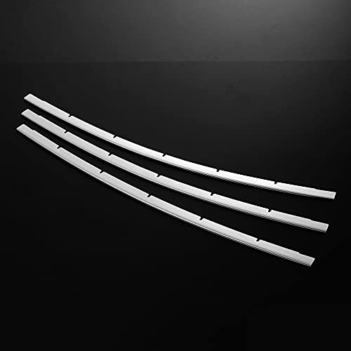 BM トヨタ エスティマ 50系 アエラス フロント バンパーグリルカバー グリル ガーニッシュ バンパー モール ステンレス 鏡面 カスタム パーツ アクセサリー ドレスアップ 外装 EX362