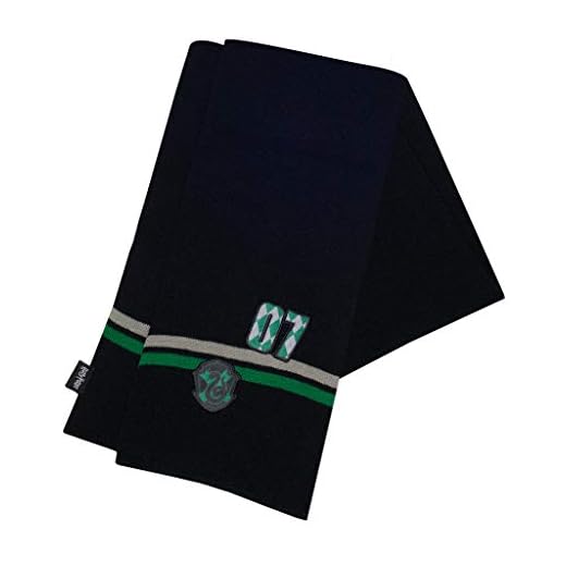 Harry Potter Slytherin 07 muchachos de la bufanda, mercancía oficial | Harry Potter Bufanda, Idea del regalo para Niños, Hogwarts, calentadores de invierno