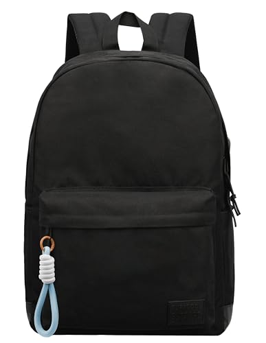 Image of SUPACOOL Casual Laptop Backpack for Men and Women, Backpack for College, USB Charging Port, Lightweight Pack Back