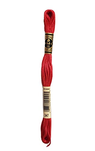 Image of DMC 6-Strand Embroidery Cotton Bundle - Salmon Color Family - 6 Skeins of Thread - 8.7yd Skeins