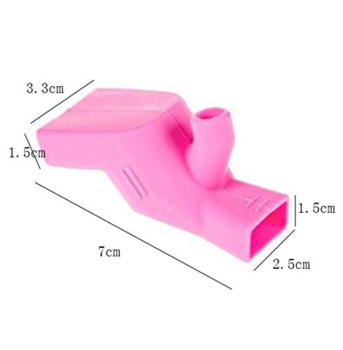 WOIWO 3 Pieces Travel Portable Simple Mouthwash Cup Brushing Cup Silicone Faucet Extender Children's Hand Washing Device Guide Sink