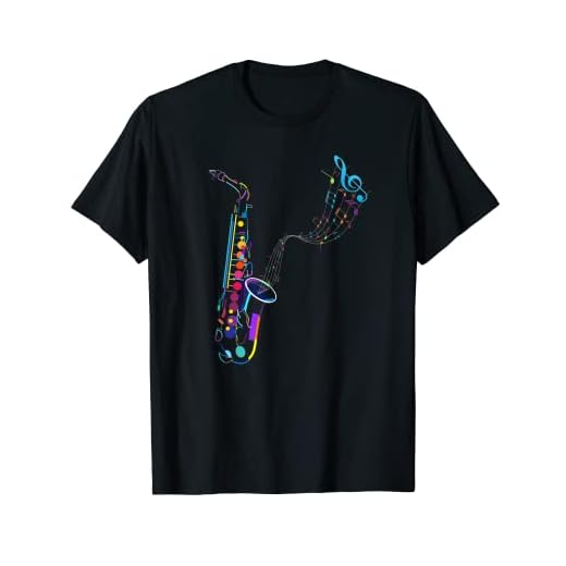 Saxofón Instrumento Musical Saxo Música Camiseta