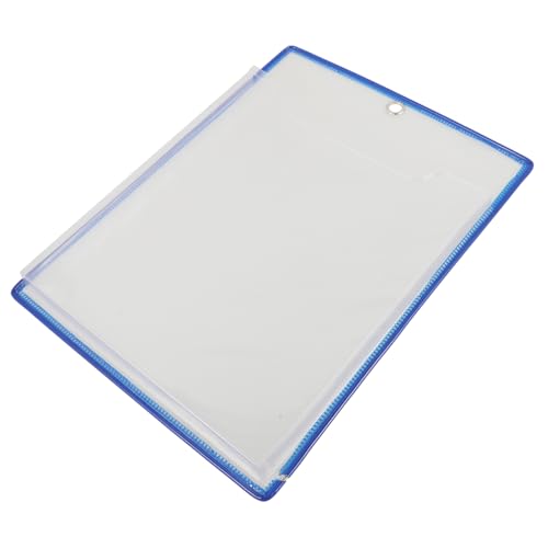 OFFSCH Transparent Wall Mount File Holder Portable Hanging Organizer for Office Home File Storage with Capacity for Efficient