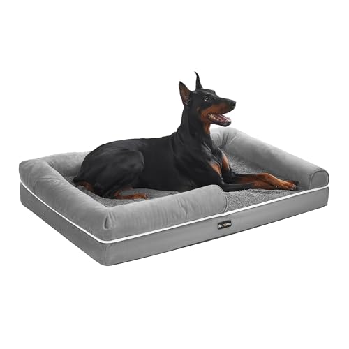 FEANDREA Orthopedisch hondenbed, hondenkussen, 80 x 60 cm