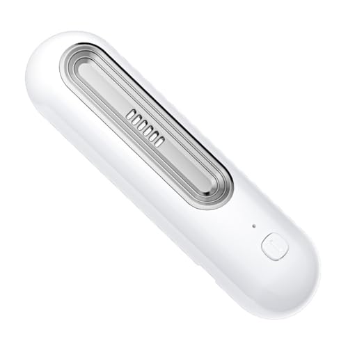 Ozoori Fridge Deodorizer Odor Eliminator Compact & Rechargeable No Filters Needed Extends Food Freshness & Reduces Waste (White)