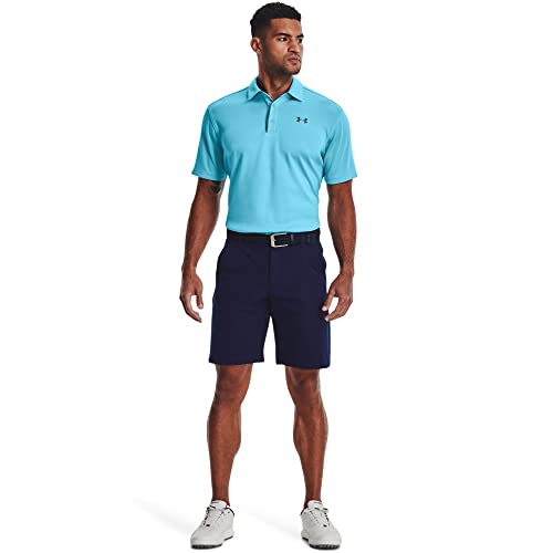 Image of Under Armour Men's Polyester Solid Tech Polo | T-Shirt | 1290140-001