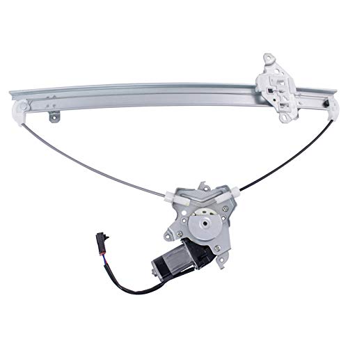 Image of TRQ Front Left Power Window Regulator & Motor Assembly Drivers Side Compatible with 1999-2002 Nissan Quest