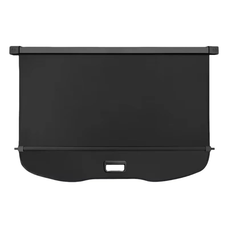 Cubierta de carga maletero retráctil para Renault Kadjar 2015-2020 de cuero PU negro
