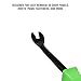 OEMTOOLS 25313 Door Trim Removal Tool, Easy to use Trim Tool, Works as Door Panel Removal Tool, Corrosion Resistant Auto Trim Removal Tool