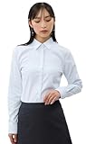 レディースシャツ ブラウス 長袖 形態安定 ノーアイロン ストレッチ 透けにくい 大きいサイズ オフィス カジュアル ファッション 通勤 S～3L