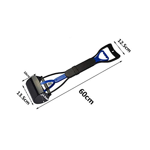 Honorall Alça longa Pet Pooper Scooper Cão Cat Cat Picker Jaw Poop Scoop Pick Up Ferramentas de Limp