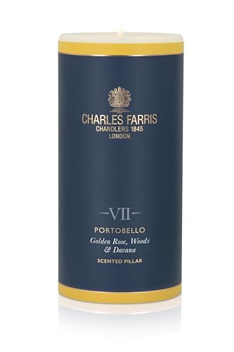 Bougies piliers parfumées haut de gamme Charles Farris à offrir pour la maison