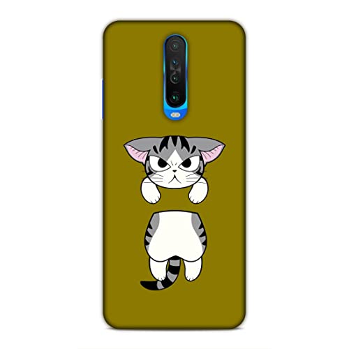 Image of Printed Mobile Back Hard Case Cover for Xiaomi Poco X2 / Xiaomi Redmi K30 / Xiaomi Redmi K30 5G | Angry Baby cat, Cute cat,-2178