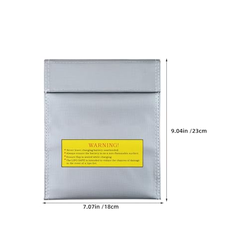 Bolsa ignífuga para batería Lipo resistente al calor GALPADA 2