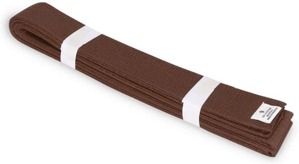 Miniatura 2 de Ultimate Knockout Cinturones de karate sólidos con 9 filas de costuras, ideales para karate tradicional, MMA, Judo, Taekwondo