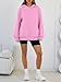 Trendy Queen Womens Oversized Hoodies Comfy Sweatshirts Spring Fashion 2026 Outfits Y2K Preppy Cute Teen Girls Clothes Fleece Sweaters with Pockets Pink L