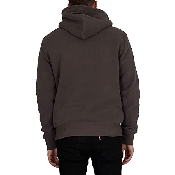 Superdry Borg Lined Zip Hood Sudadera con Capucha para Hombre