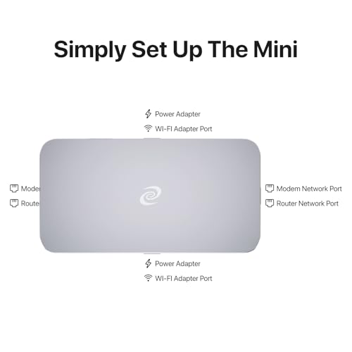 Image of Deeper Connect Mini(2026 Version) Decentralized VPN Router Lifetime Free for Travel Home Enterprise-Level Cybersecurity Wi-Fi Router with Dual Antennas Wi-Fi Adapter