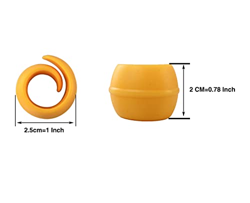 Wennuo 48Pcs Thread Spool Savers/Spool Huggers Prevent Thread Tails From Unwinding - No Loose Ends For Sewing And Embroidery Machine Thread Spools (48Pcs) #TOP4