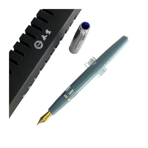 Stylo-plume piston PURYN évite les pannes d'encre au bureau grâce à sa fenêtre visuelle