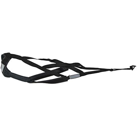 Neewa X-Back Racing Harness - Large/X-Large, Black | High-Performance Mushing Gear | Slim Long-Bodied Canines | Neck 17in, Chest 31in, Back 26in Cover