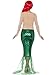 Smiffy 's 44637 - Disfraz deluxe de sirena talla M