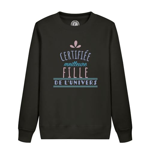 Sweat enfant Meilleure Fille idéal pour l'école et les sorties en famille