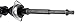 Dorman 425-343 Steering Shaft Compatible with Select Ford/Lincoln/Mercury Models