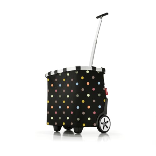 reisenthel carrycruiser dots – Tragbarer Einkaufstrolley mit stabilem Aluminiumrahmen...