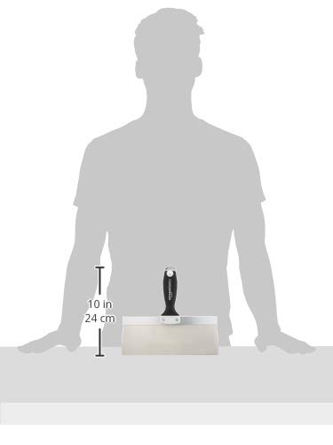 Amazon Basics 10" Soft Grip, Stainless Steel Tape Knife With Hammer End #TOP3