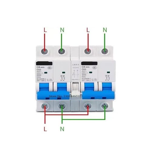 Conmutador CB-60G 2P 25A selector manual para panel solar y vehiculo electrico 2