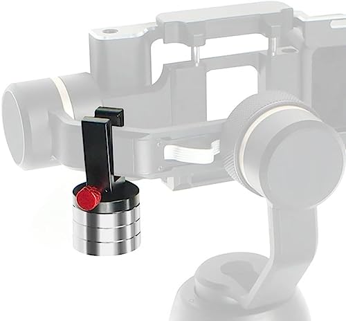 Image of Enzemit Handheld Gimbal Adapter Switch Mount Plate With Gimbal Counterweight 86G For Gopro 11 10 9 Black Camera Stabilizer Adapter Clip For Go Pro 11 10 9 8 Camera Accessories