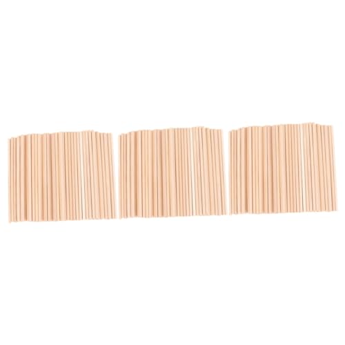 Artibetter 3sets Wooden Rhythm Sticks for Educational Percussion Instrument Craft Sticks for Music Activities and for Classroom DIY Projects 50pcs*3