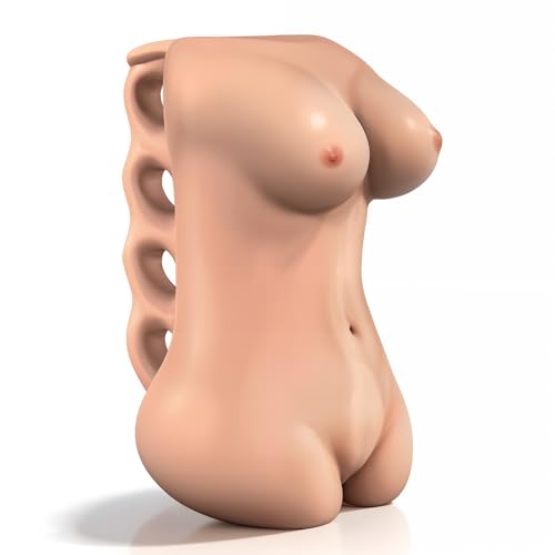 Pocket Pussy Sex Doll Male Masturbator Sex Toys with 3D Realistic Tight Vagina Ass Boobs Mini Sex Dolls Adult Sex Toy Male Stroker with Strong Suction for Men Masturbation