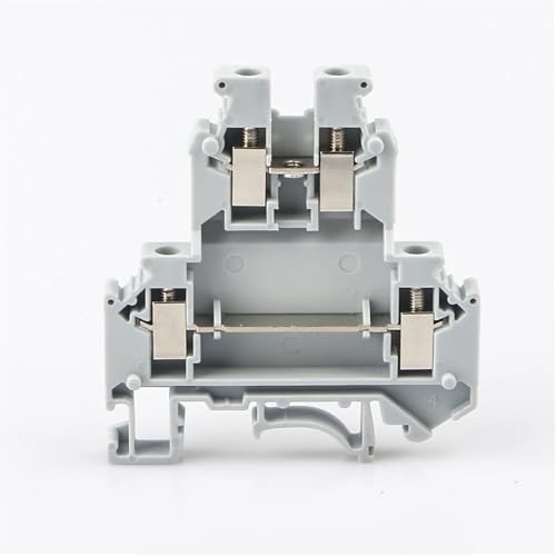 Bloques de terminales UKK-5 de tornillo para organizar cuadros eléctricos compactos, 10 uds 3