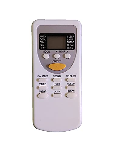 Image of LipiWorld 49 AC Remote Control (Old Remote Exactly Same Remote Will Only Work) Compatible for VIDEOCON AC Remote