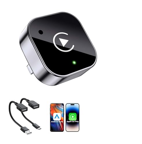 Image of AUTO SNAP Wireless CarPlay & Android Auto Adapter - Smart Plug-and-Play USB Car Dongle | Seamless Wireless Connectivity, Fast Pairing, Stable Signal