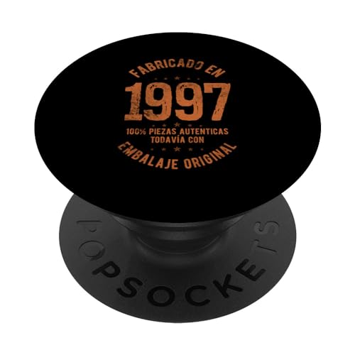 26 Años Cumpleaños Hombre Nacido En 1997 Regalo de 26 Años PopSockets PopGrip Intercambiable