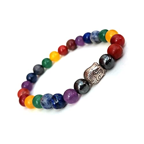 Image of HEALING AND SEMI-PRECIOUS CRYSTAL STONE BRACELET 8 MM ROUND FOR FENSHUI