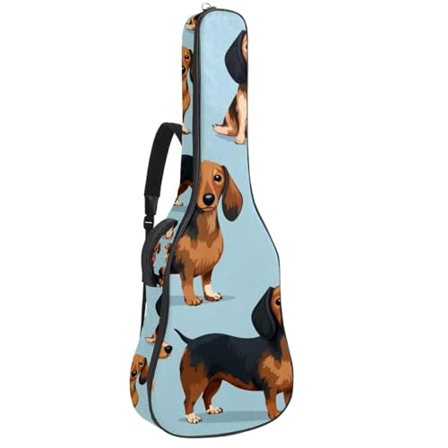Sac pour guitare acoustique étanche 101,6 cm housse transport antichoc
