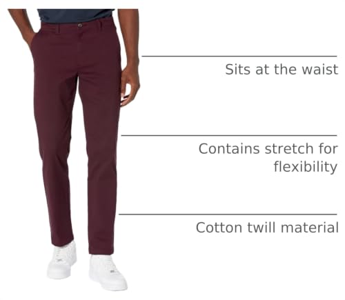 Image of Amazon Essentials Men's Straight-Fit Casual Stretch Chino Pant