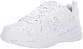 New Balance Men's 608 V5 Casual Comfort Cross Trainer, White/White, 11.5 M US