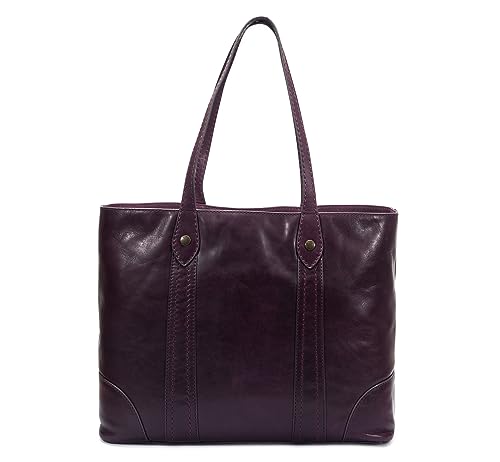 Image of Frye Women's Melissa Shopper Tote Bag, Stylist Large Handbag with Adjustable Strap & Pockets