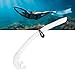 Snorkel for Diving, Diving Snorkel with Comfortable Mouthpiece, PVC Easy Breath Snorkeling Tube for Swimming and Underwater Exploration