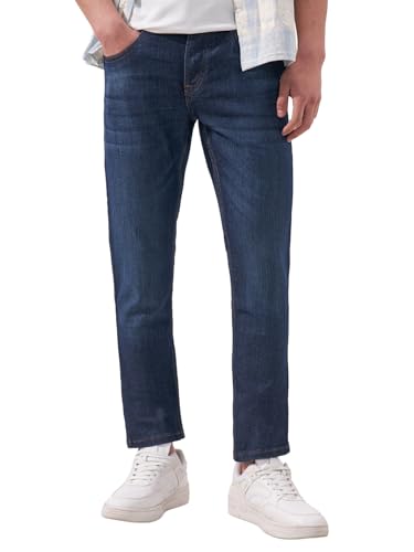 Image of Highlander Men's Straight Fit Jeans | Mid Rise | Stretchable Fabric | Designed for Comfort & Ease of Movement | Jeans for Man