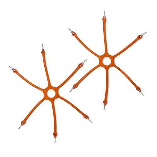 0218 Semi Truck Snow Chain Rubber Adjuster Spider Bungee - Heavy-Duty Tire Chain Tensioner - Set of 2 | Mamson Tech